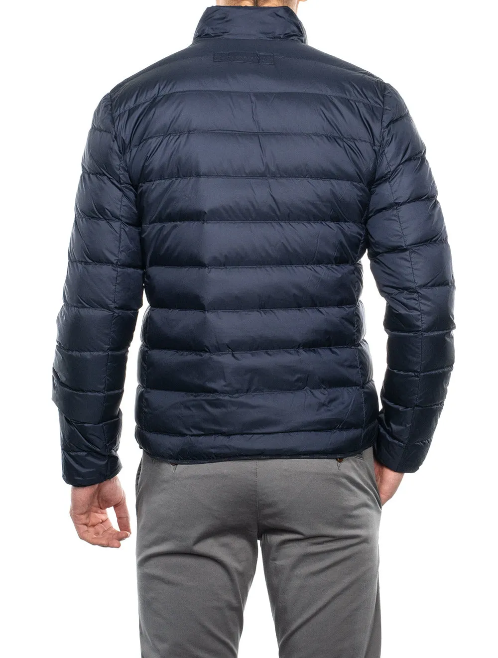 Light Down Jacket Evening Blue