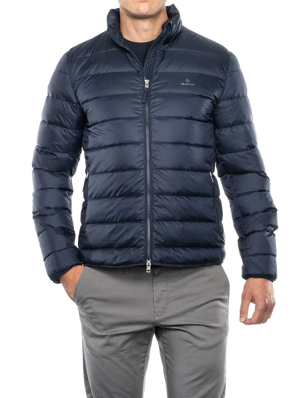 Light Down Jacket Evening Blue