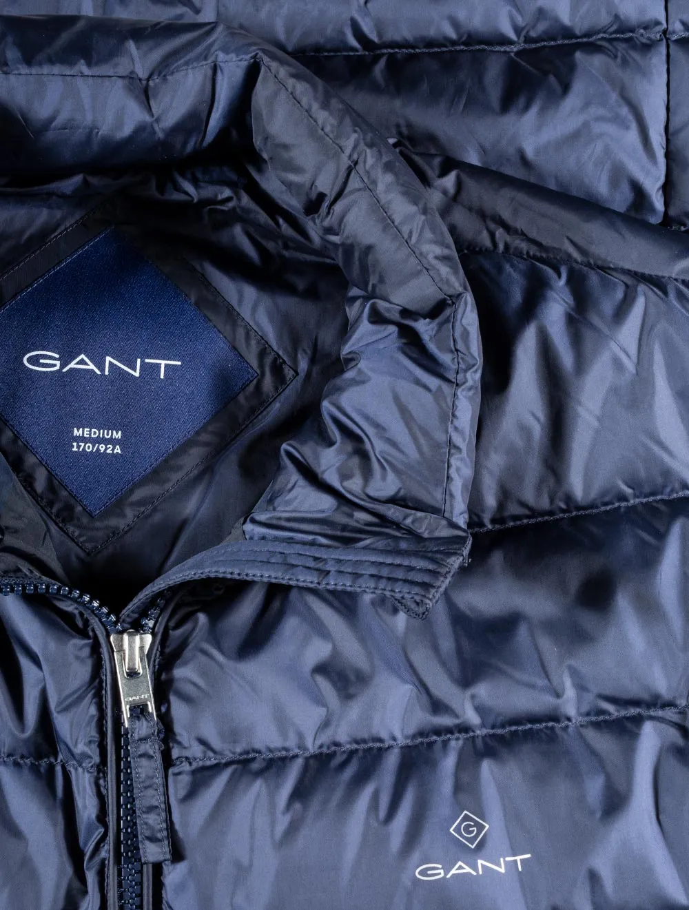 Light Down Jacket Evening Blue