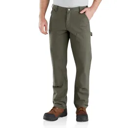 Men's Rugged Flex Relaxed Fit Duck Double-Front Utility Work Pant