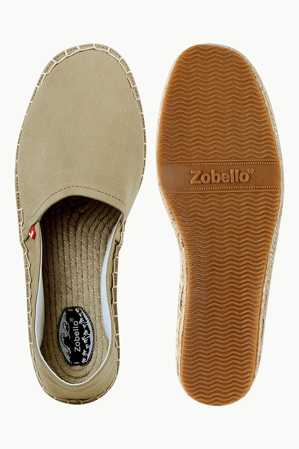 Men's Sand Canvas Basque Espadrilles