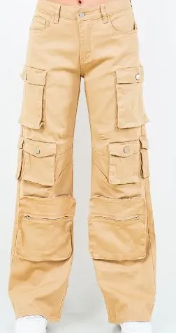 Multi Pockets Cargo Pants
