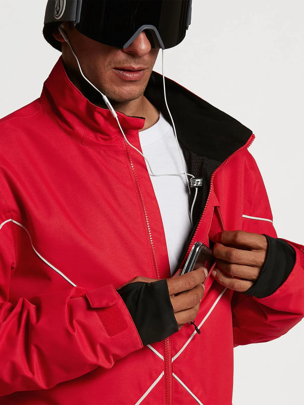 No Hood X Jacket - Red