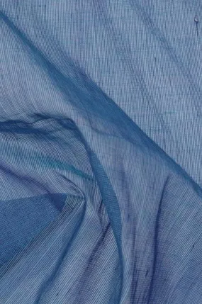 Ocean Blue Cotton Voile Fabric
