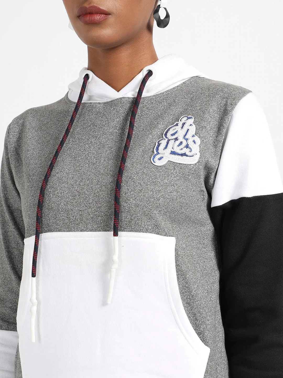 Oh Yes Hoodie With Kangaroo Pockets