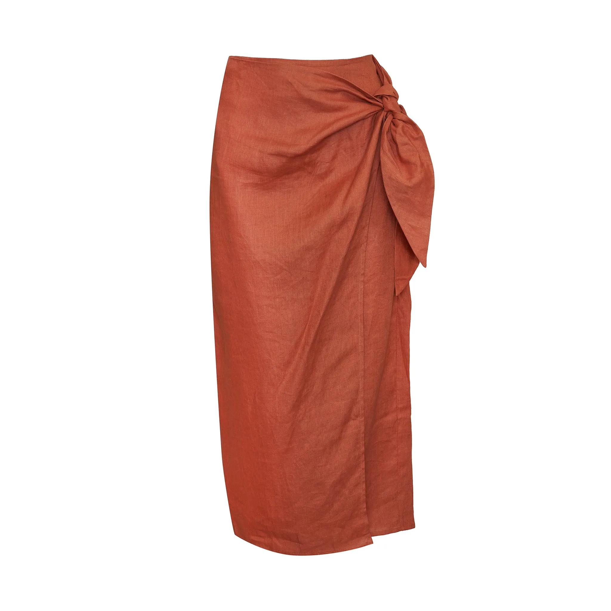 overflow skirt - ginger