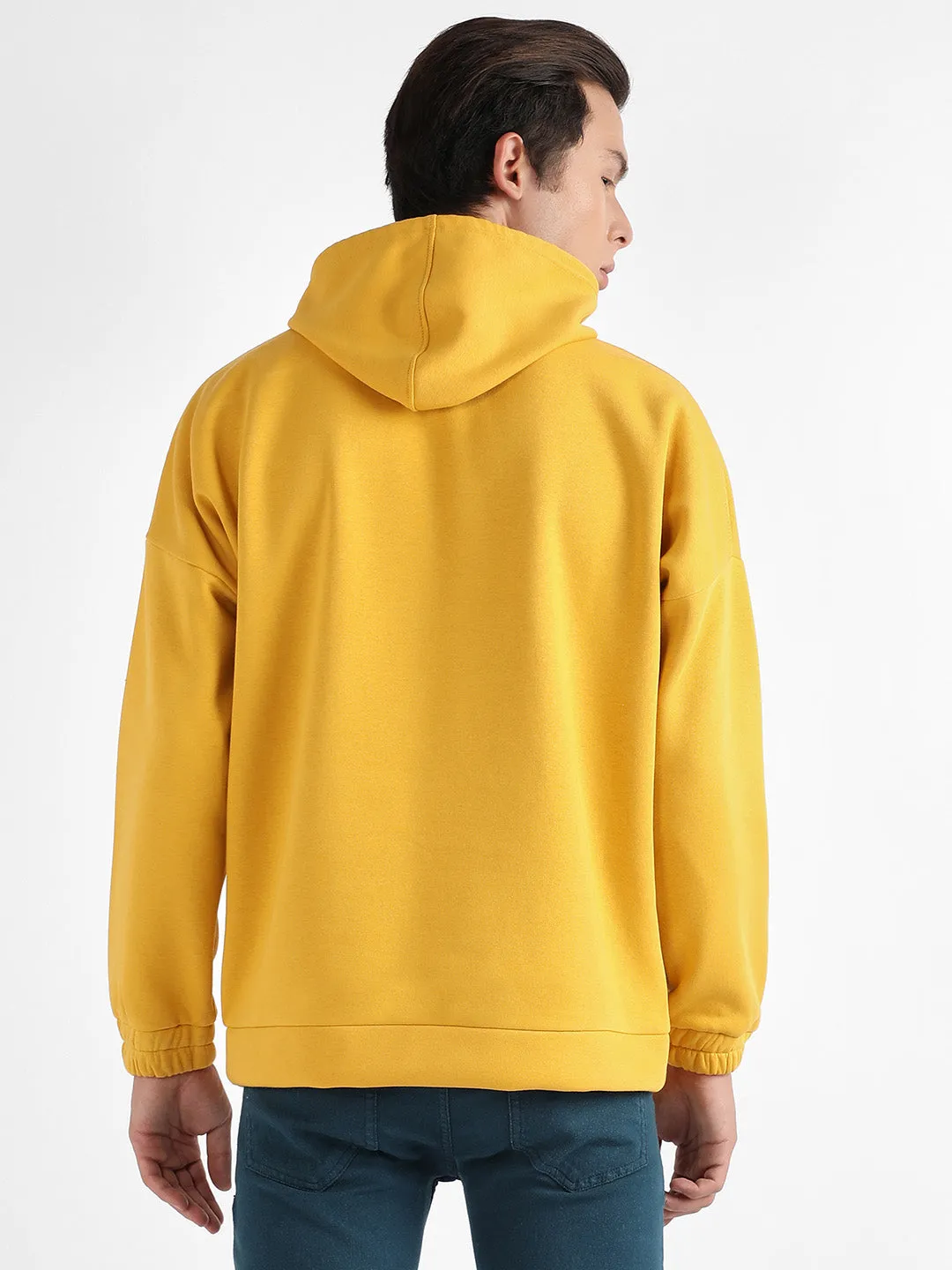 Oversized Pullover Sweatshirt With Kangaroo Pocket