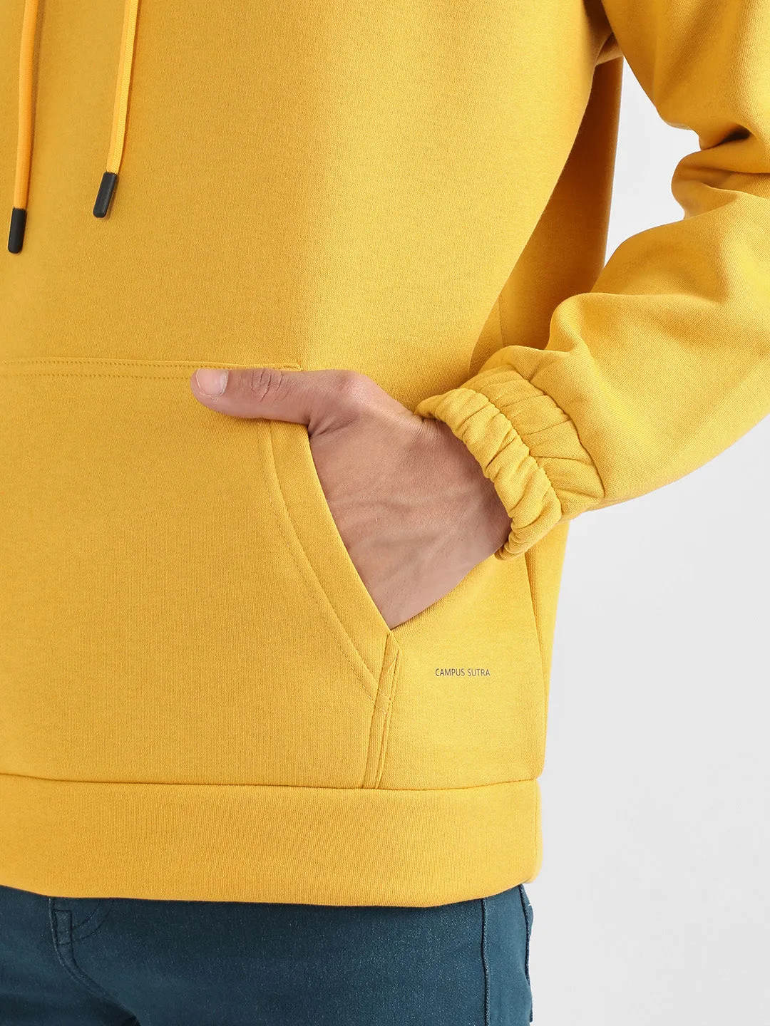 Oversized Pullover Sweatshirt With Kangaroo Pocket