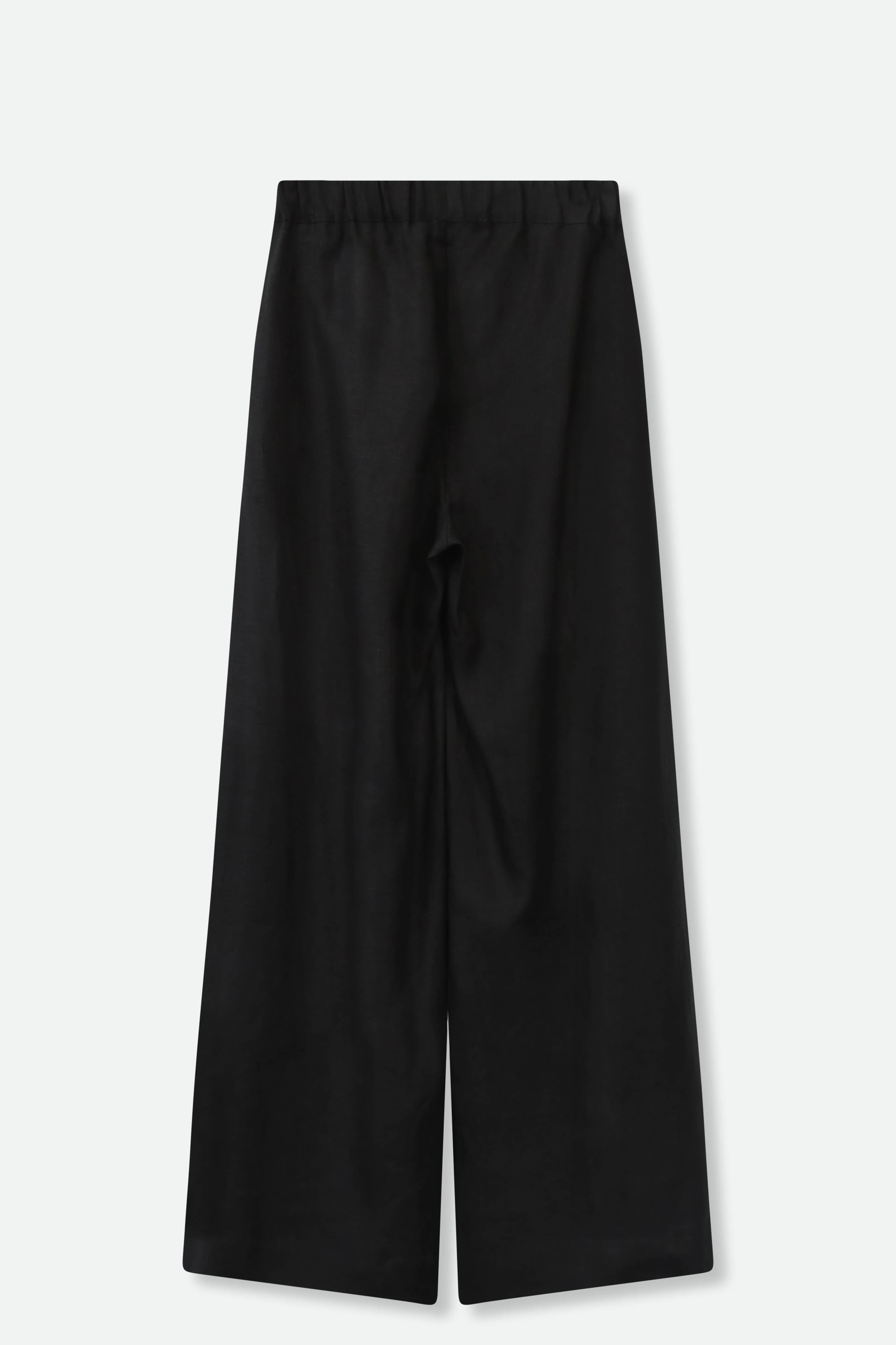 PALMETTO WIDE LEG PULL ON PANT IN ITALIAN LINEN