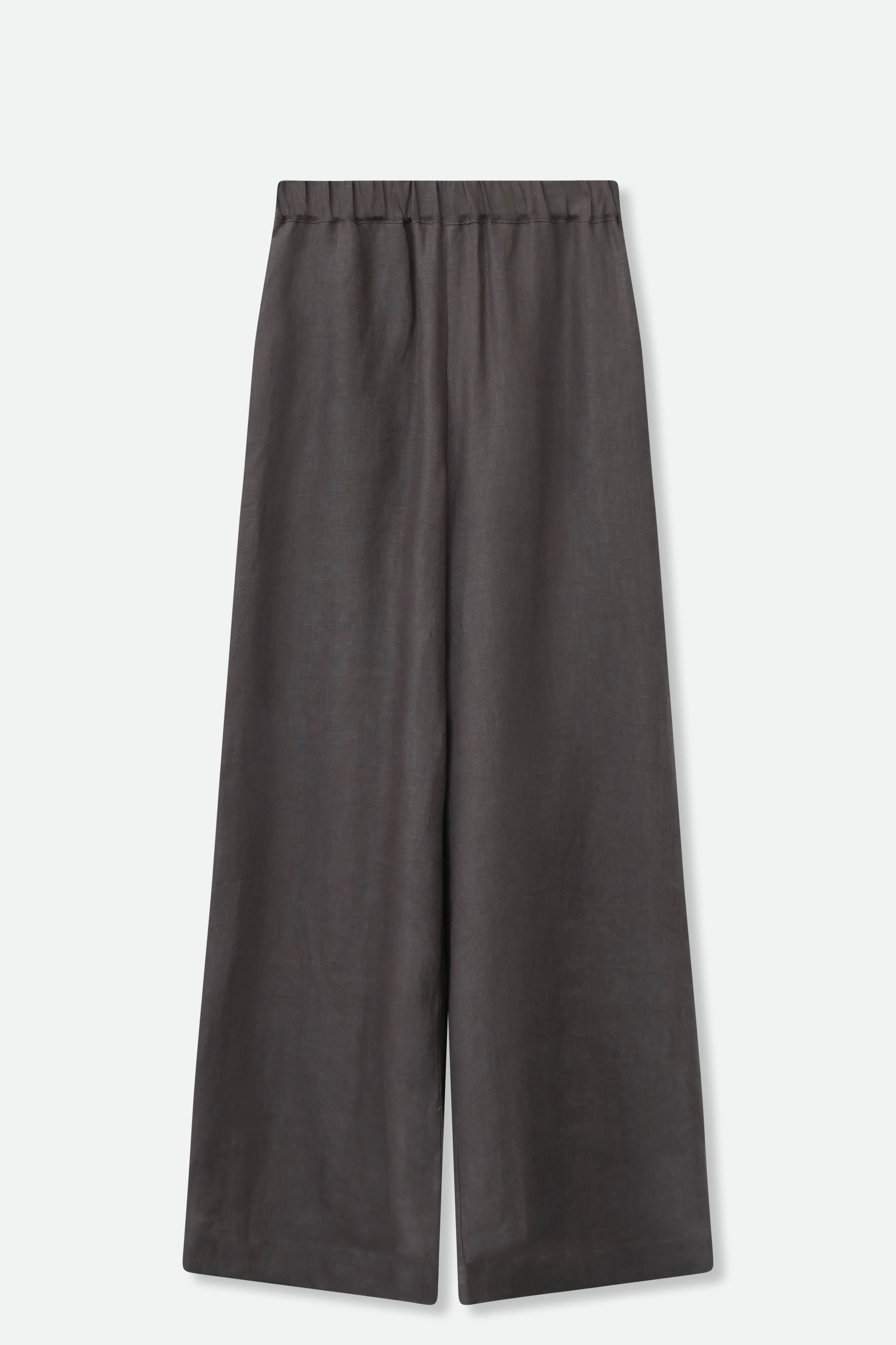 PALMETTO WIDE LEG PULL ON PANT IN ITALIAN LINEN
