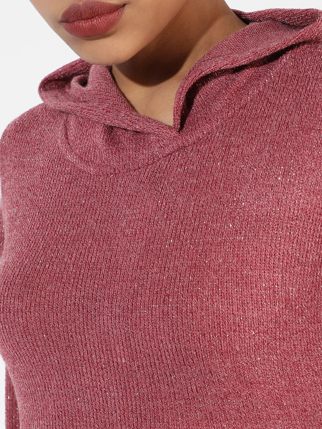 Pink Textured Top