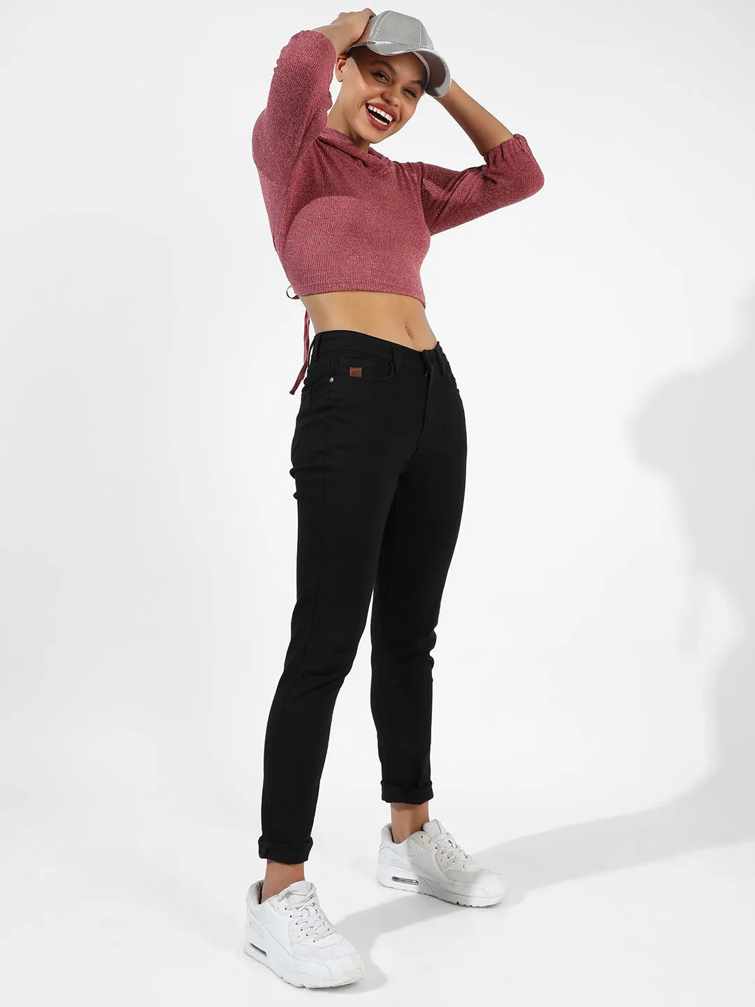 Pink Textured Top