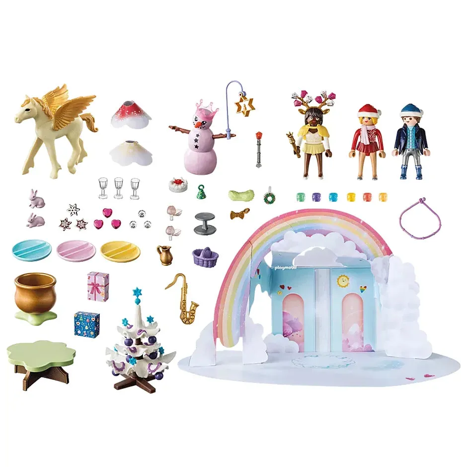 Playmobil Advent Christmas Under the Rainbow 71348