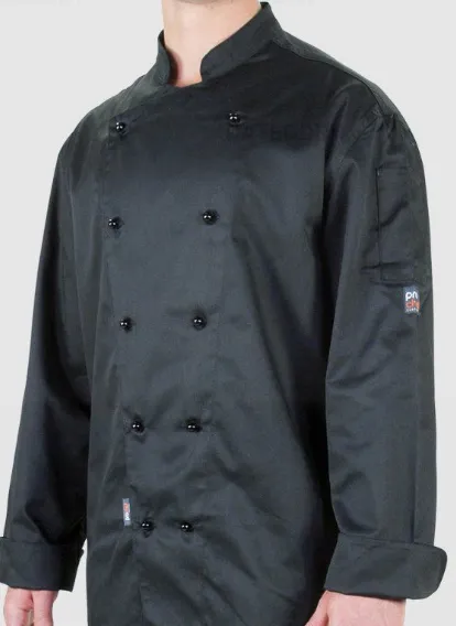 Prochef Chef Jacket, Black, Small (Order In Item)