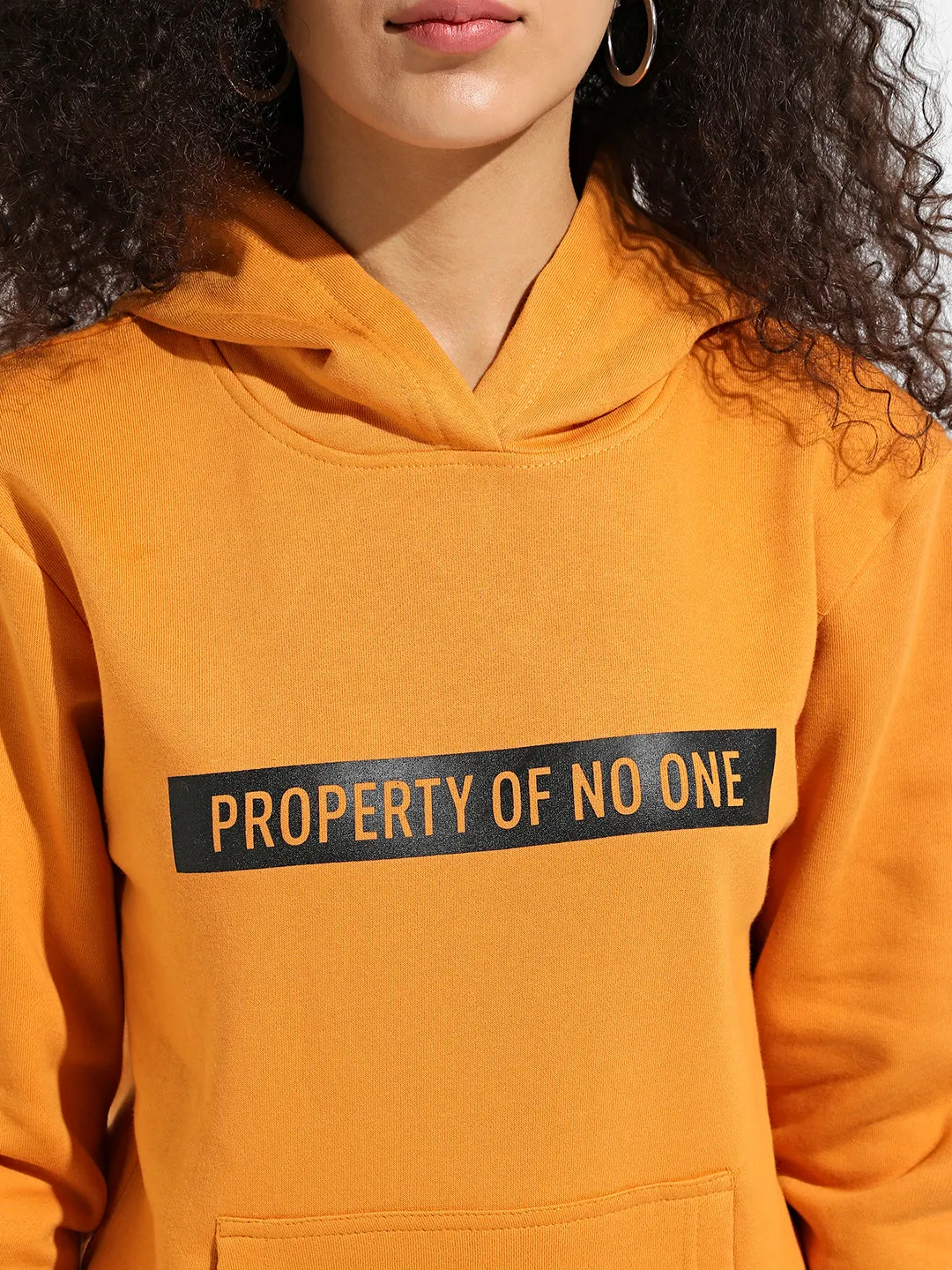 Property Of None Hoodie With Kangaroo Pockets