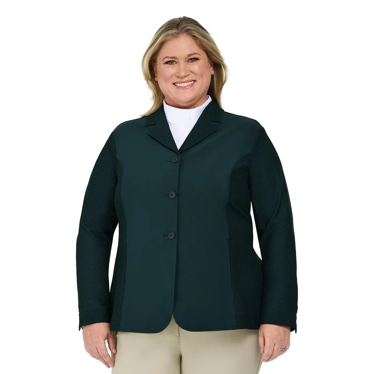 RJ Classics Women's Harmony Plus Mesh Show Coat
