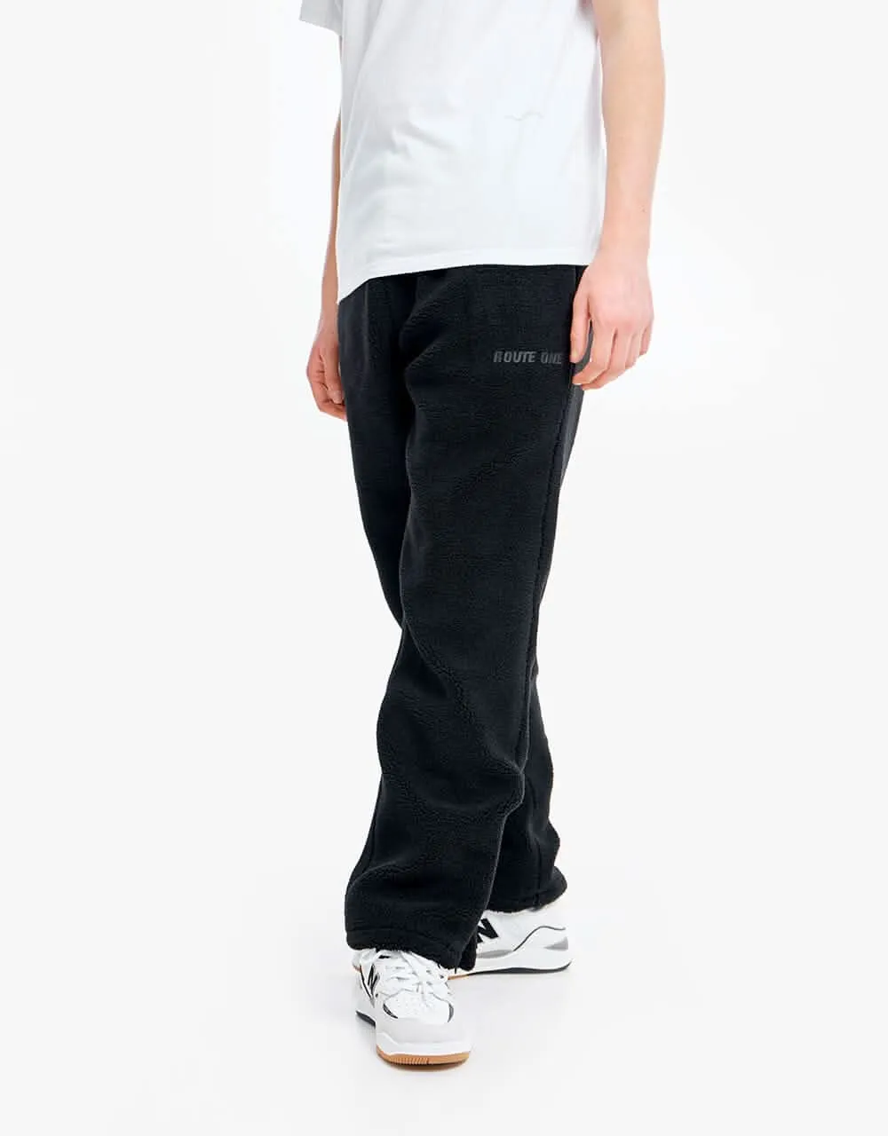 Route One Ursa Fleece Pants - Black