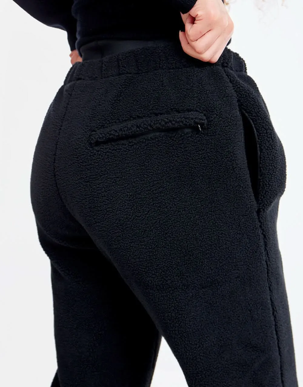 Route One Ursa Fleece Pants - Black