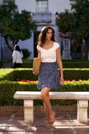 Sage Wrap Skirt