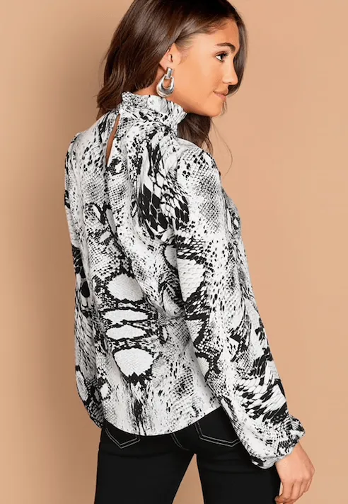 SNAKE CHARMER BLOUSE