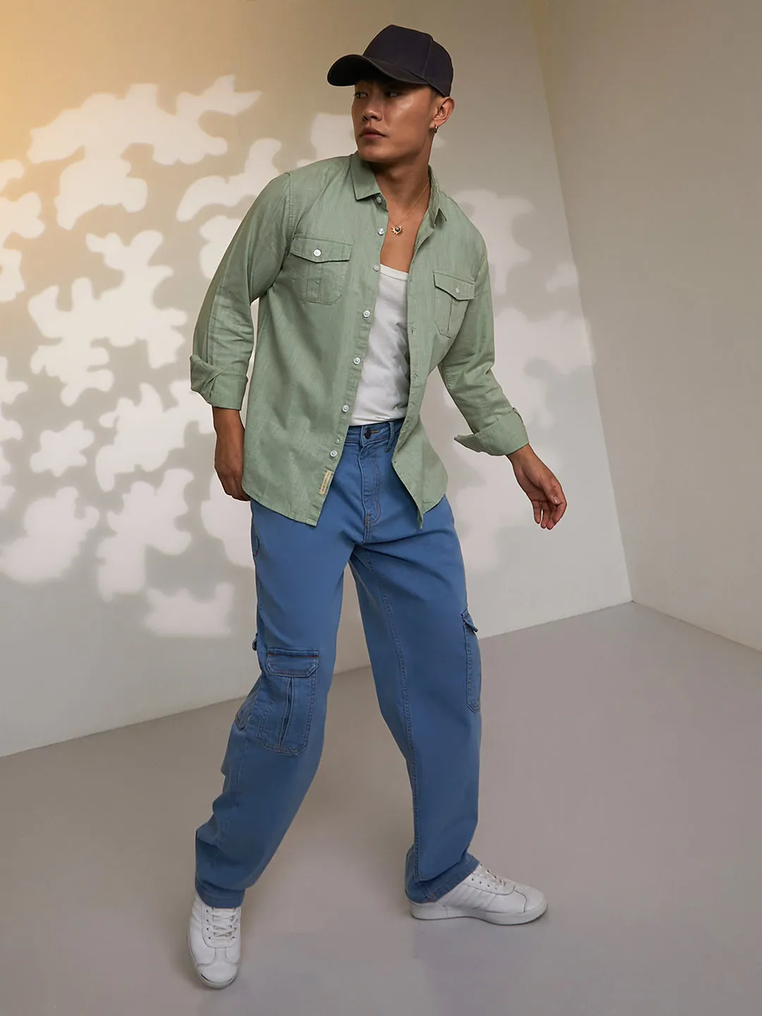 Solid Utility Shirt