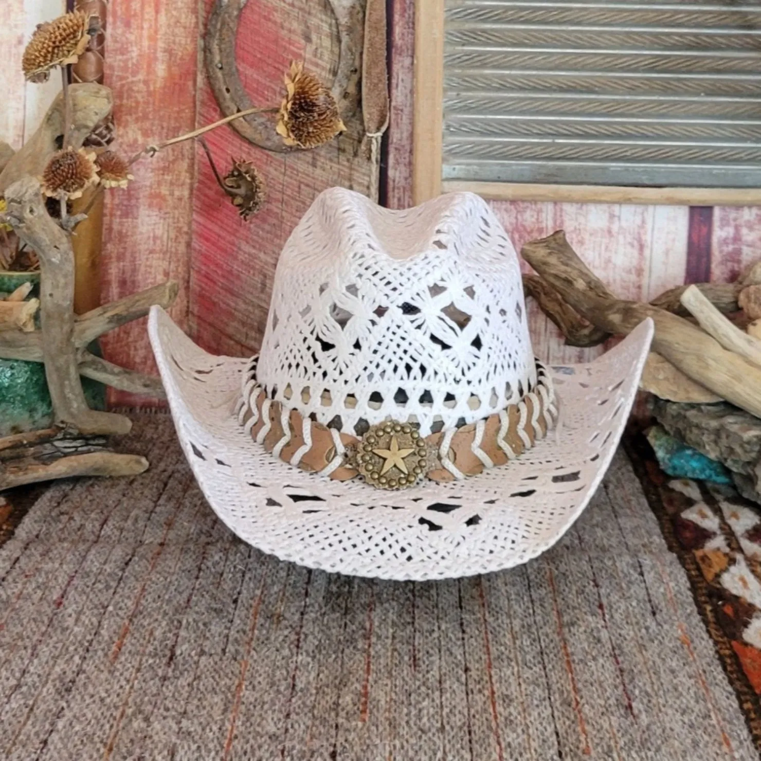 Straw Hat the "Naughty Girl" by Run a Muck  2649