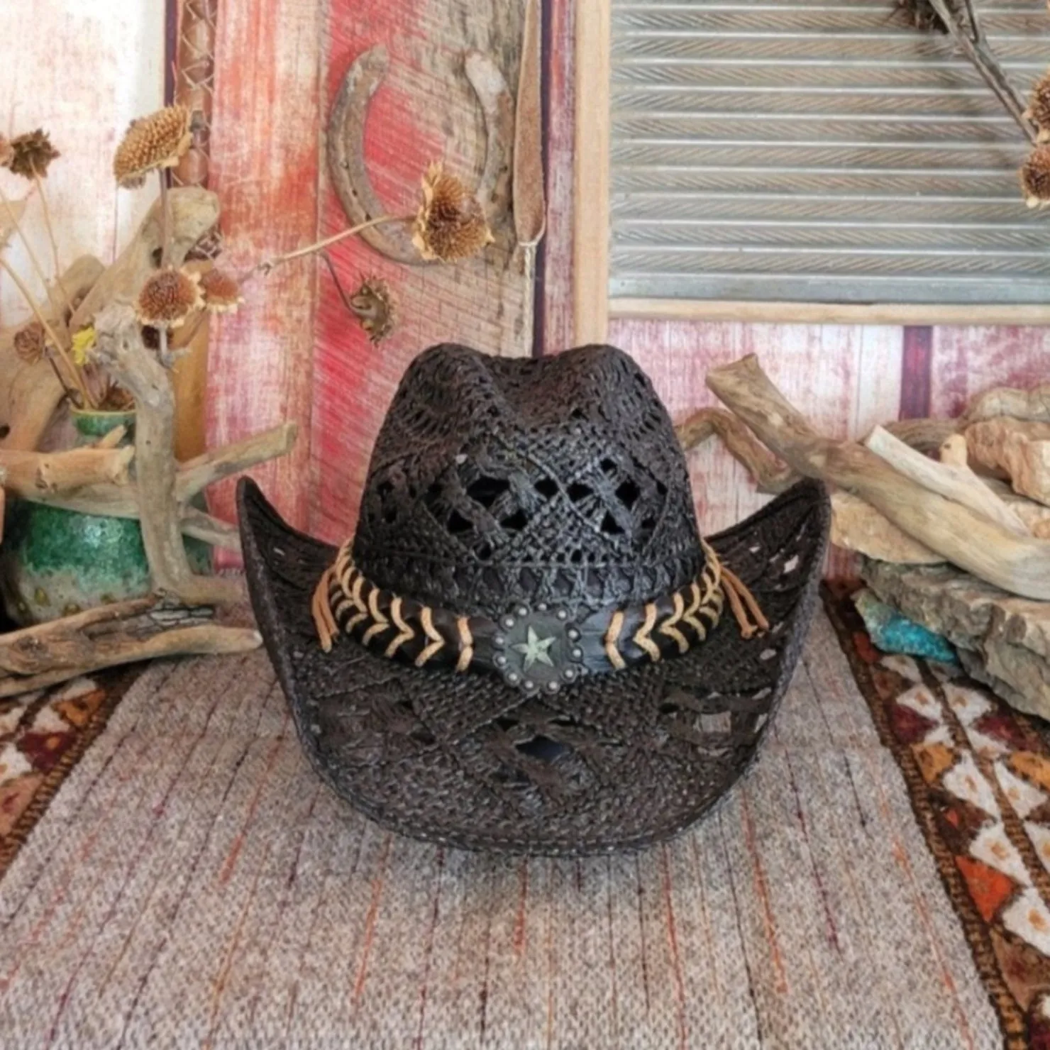 Straw Hat the "Naughty Girl" by Run a Muck  2649