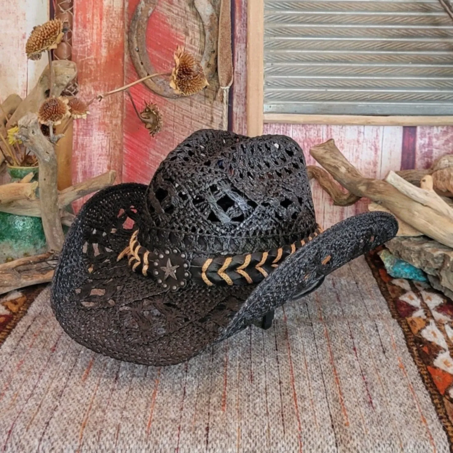 Straw Hat the "Naughty Girl" by Run a Muck  2649