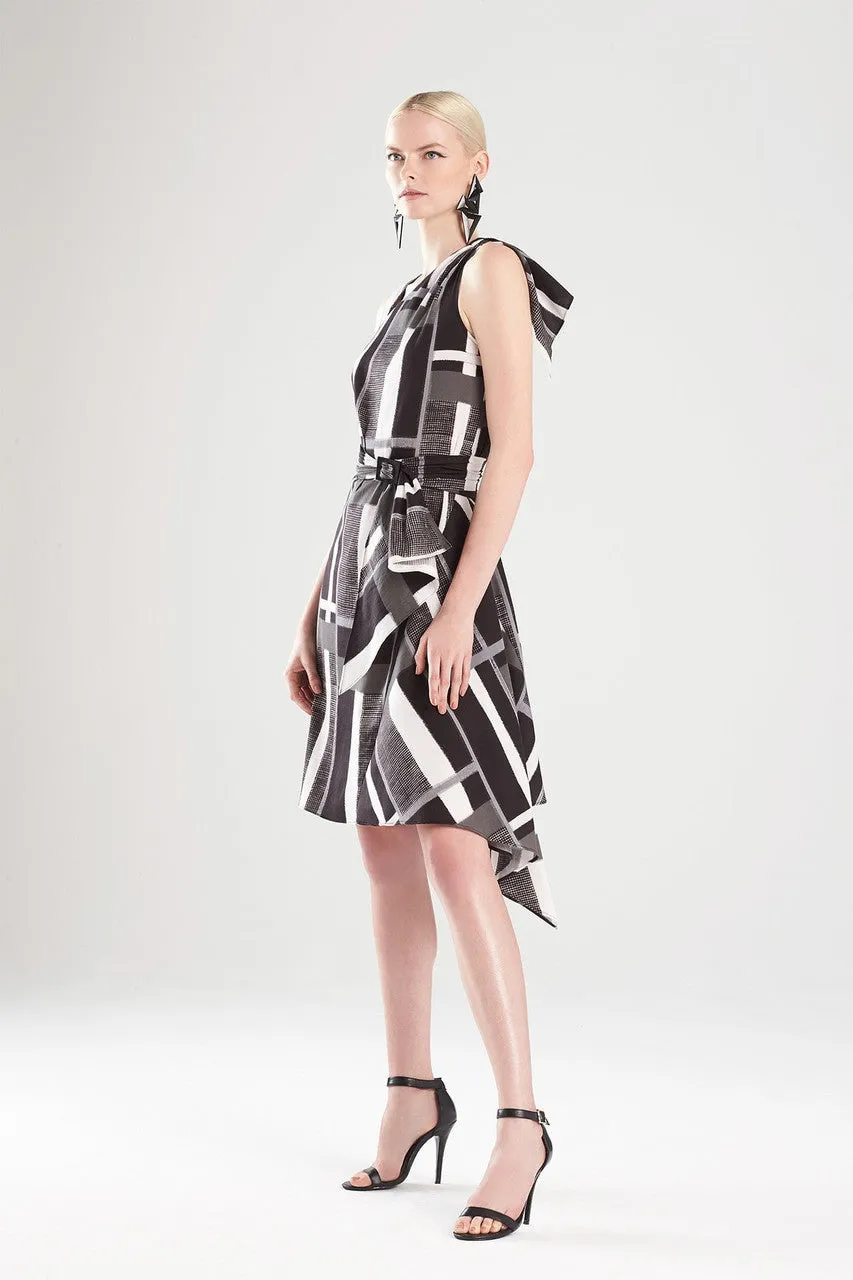 Taisho Stripes Cotton Belted Dress