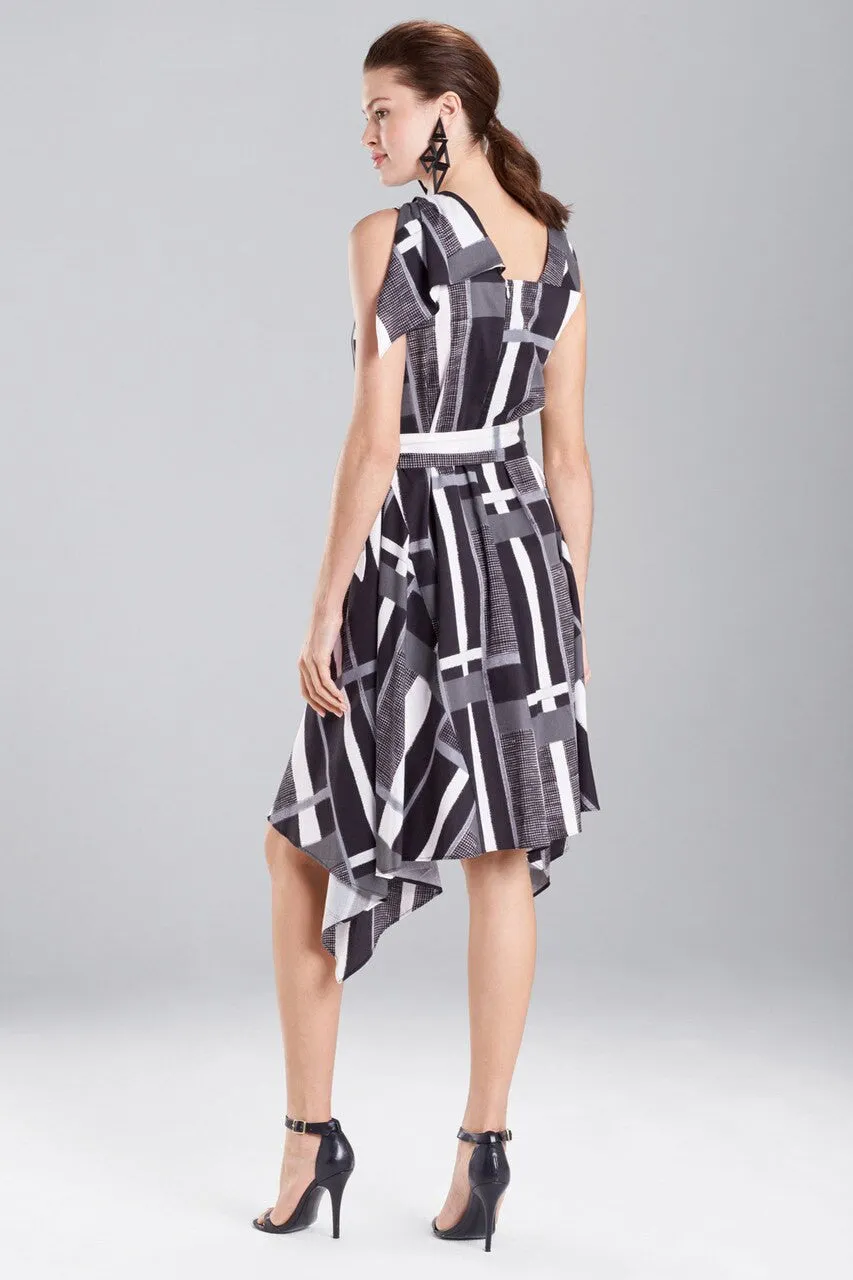 Taisho Stripes Cotton Belted Dress