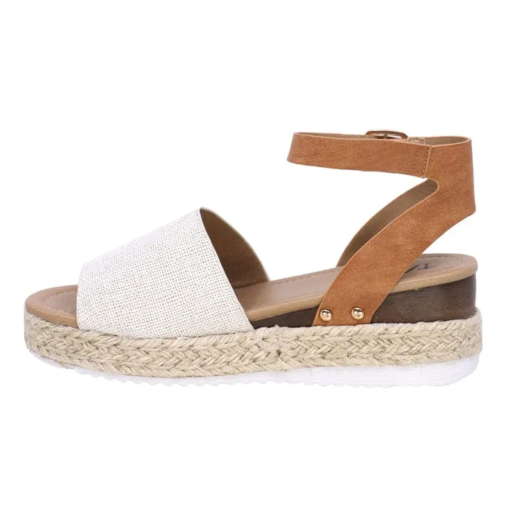 Taxi Women's Adrianna Espadrilles- Beige