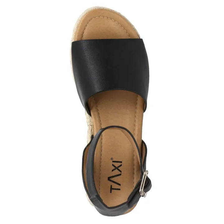 Taxi Women's Adrianna Espadrilles- Black