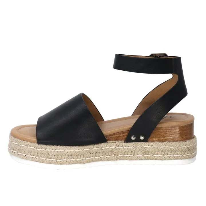 Taxi Women's Adrianna Espadrilles- Black