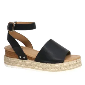 Taxi Women's Adrianna Espadrilles- Black