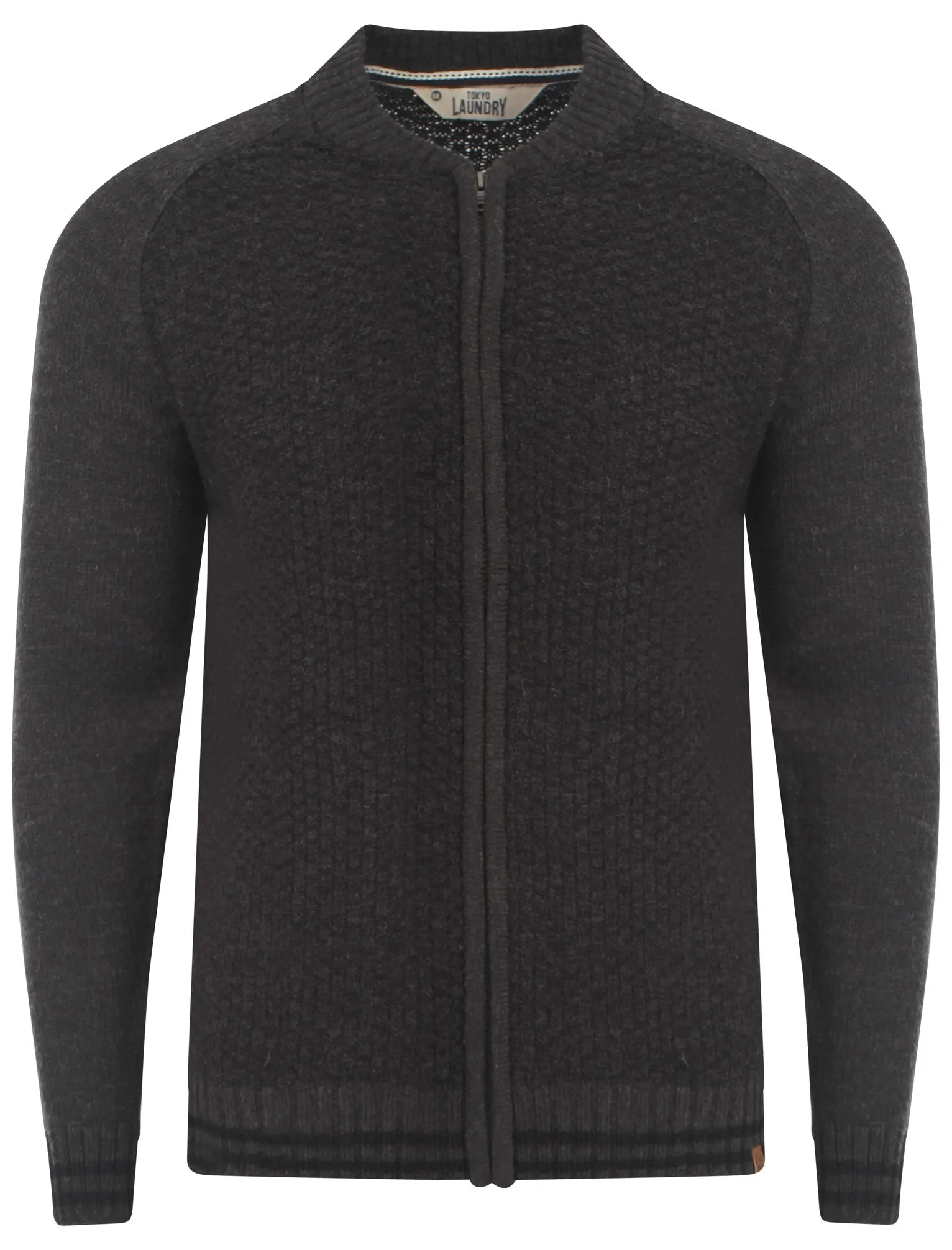 Tokyo Laundry Pitcher dark grey cardigan