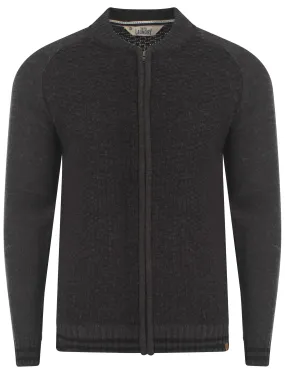 Tokyo Laundry Pitcher dark grey cardigan
