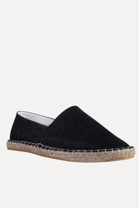 Washed Indigo Denim Espadrilles