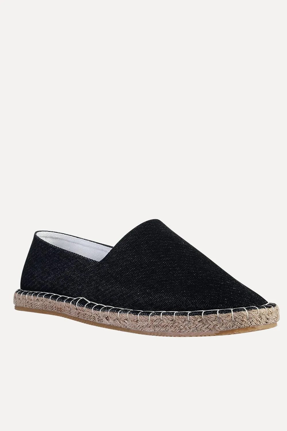 Washed Indigo Denim Espadrilles