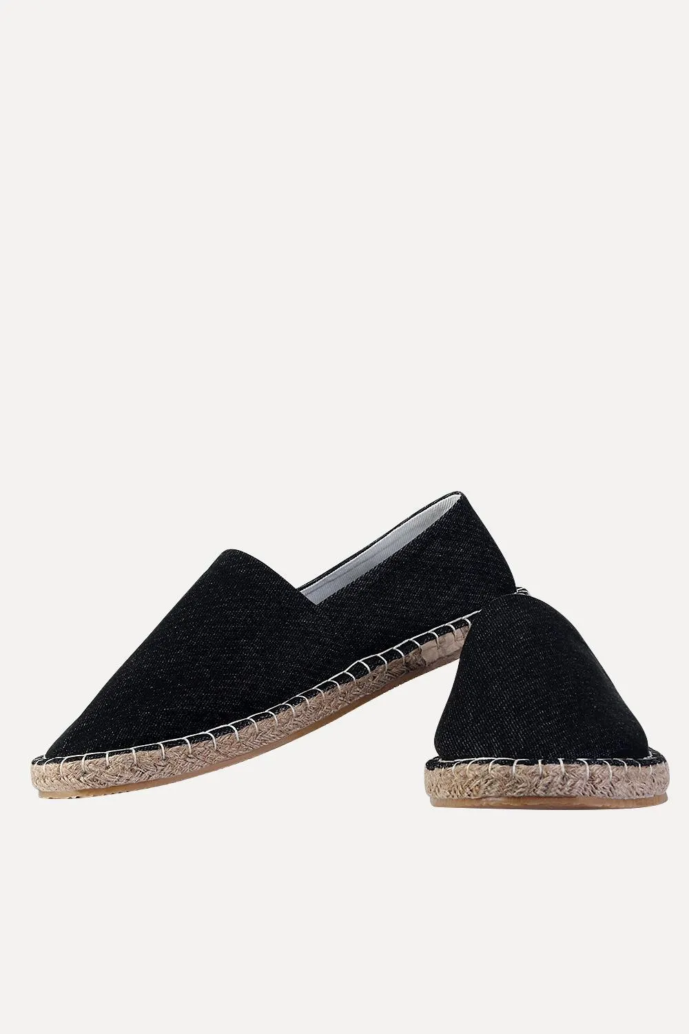 Washed Indigo Denim Espadrilles
