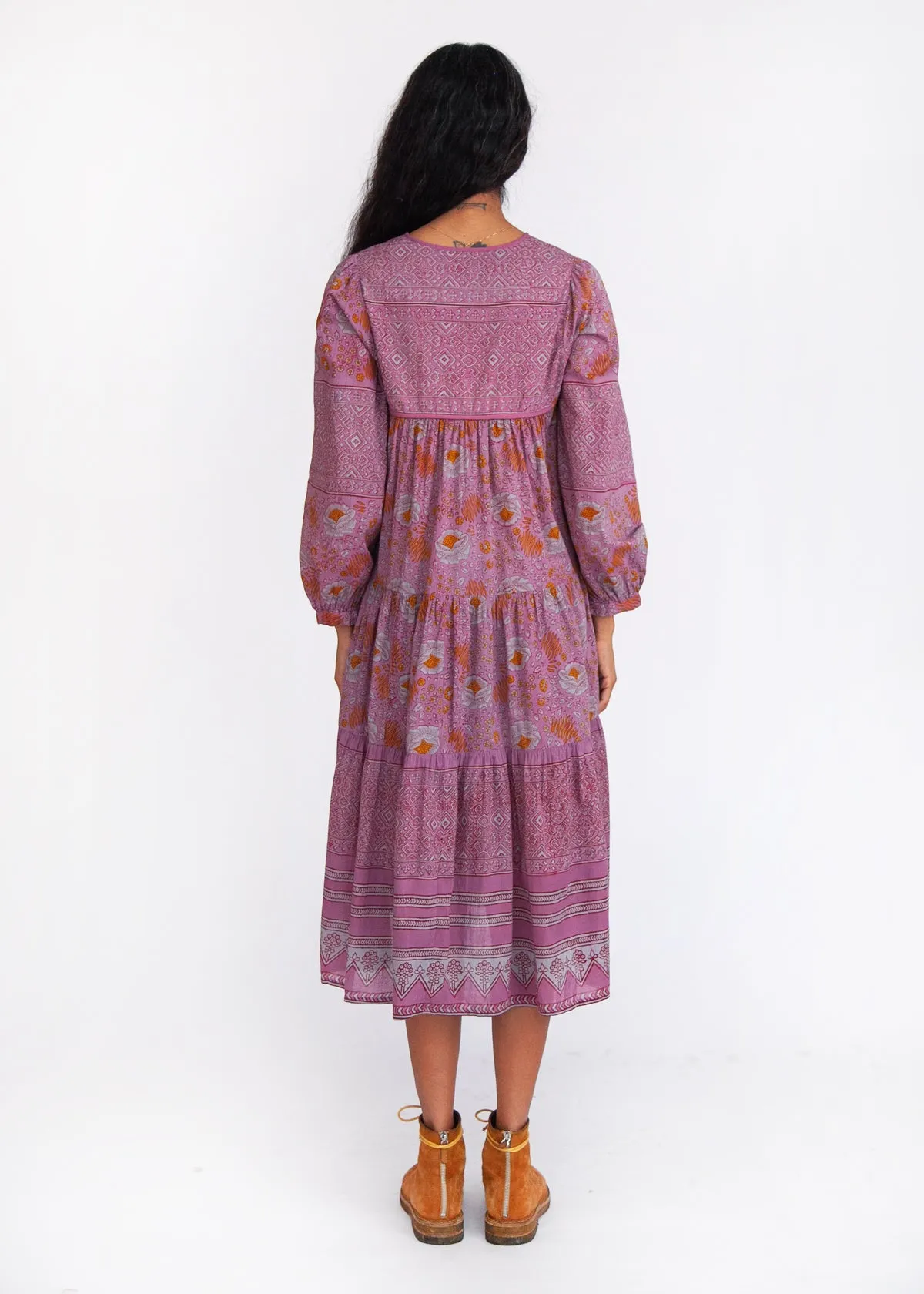 Yamini Booj Dress Overdye, Grey